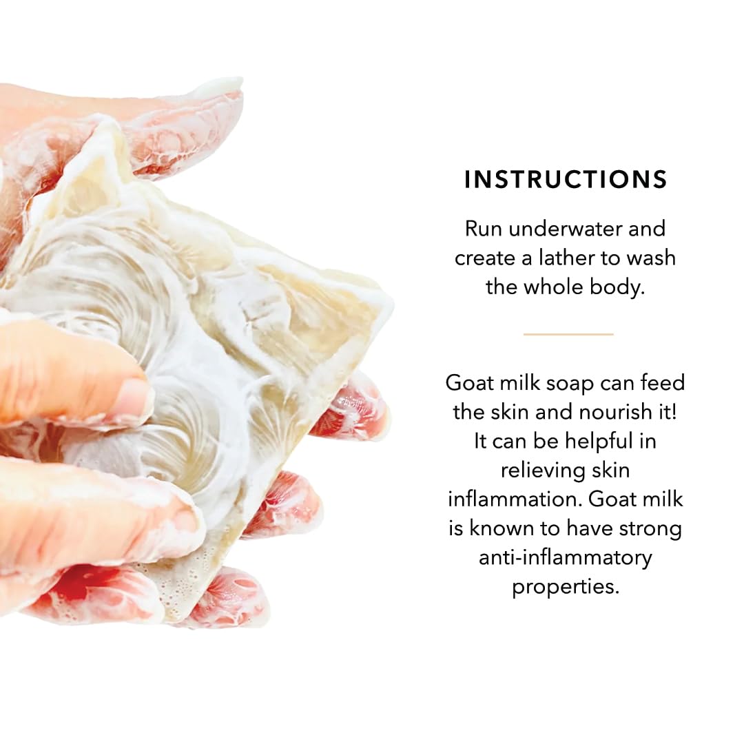 Pretty Farm Girl Soap leaves skin soft after use.