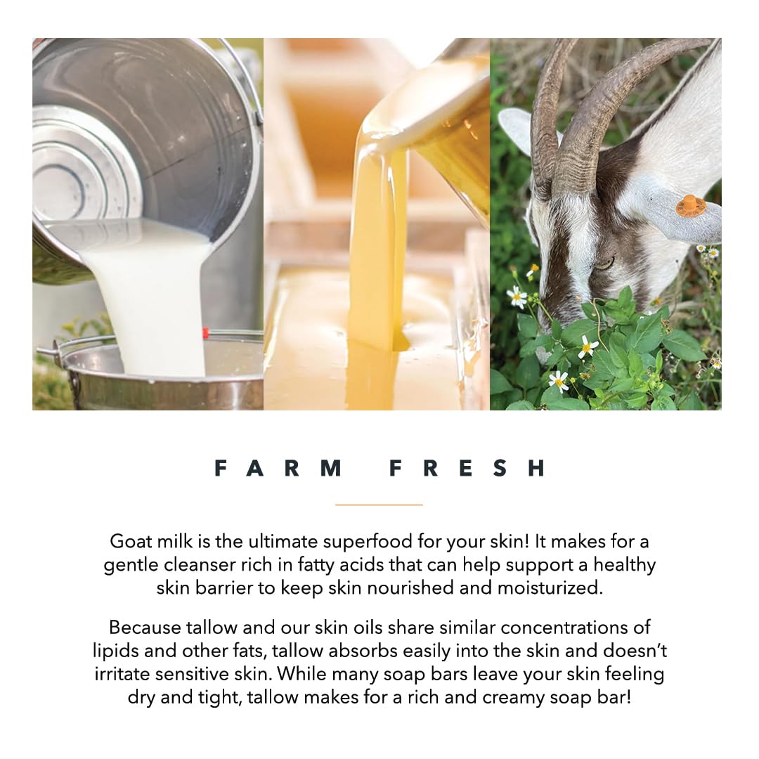 Pretty Farm Girl Unscented Daily Use Soap for fragrance sensitivities.