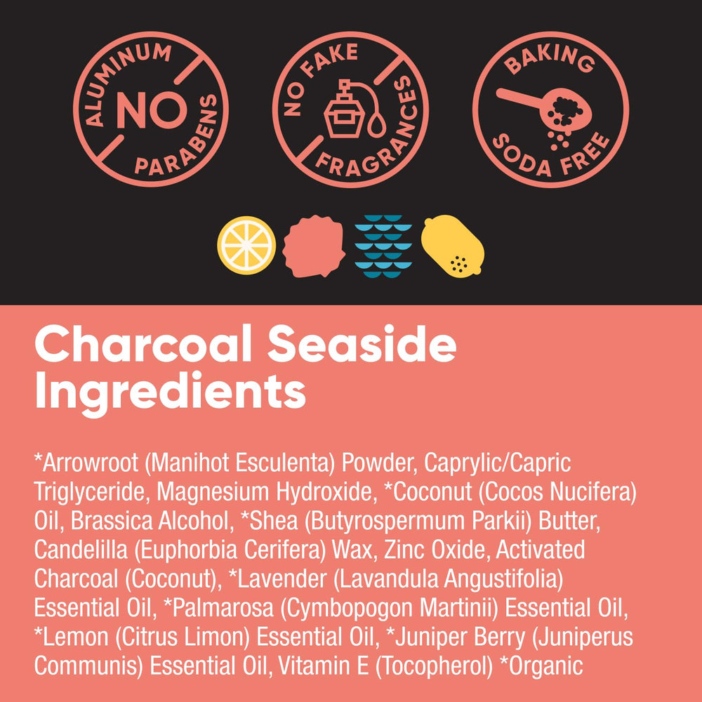 Aluminum-free badge on Pretty Frank deodorant packaging