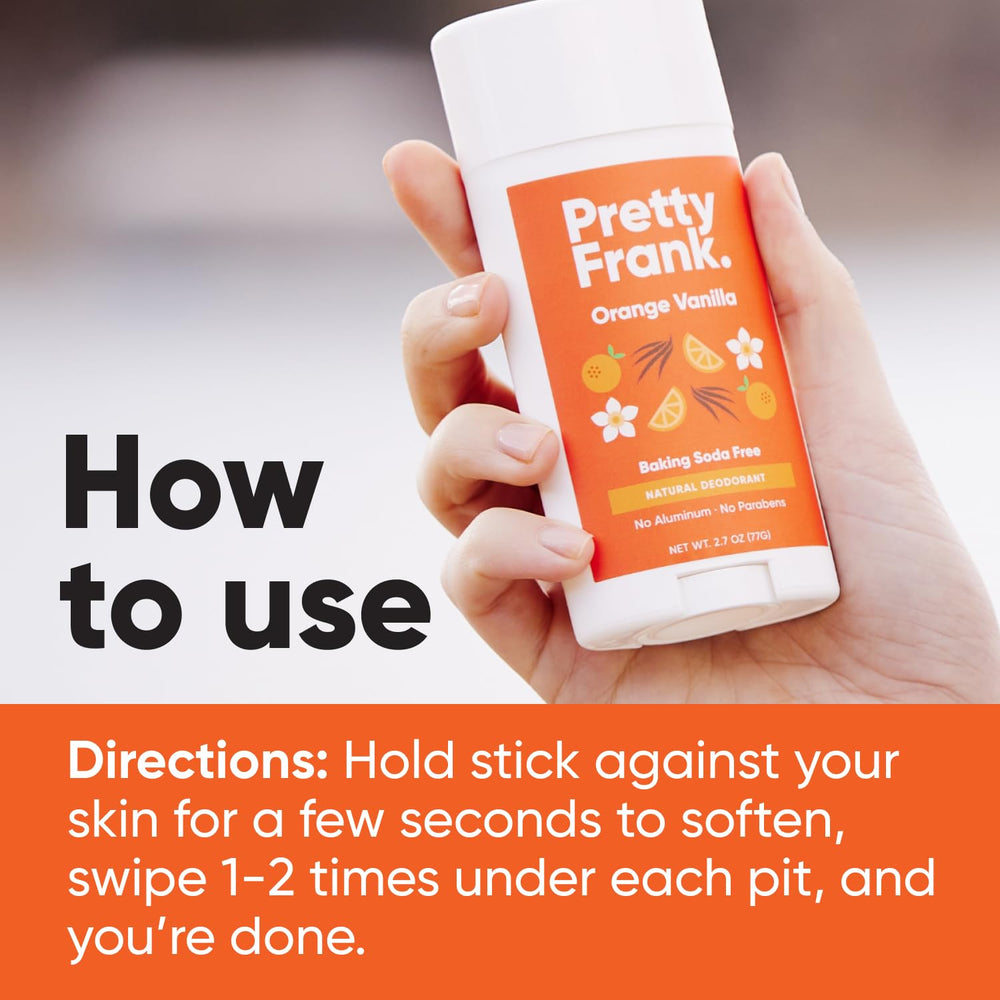 Pretty Frank recyclable packaging supports responsible disposal and waste reduction.