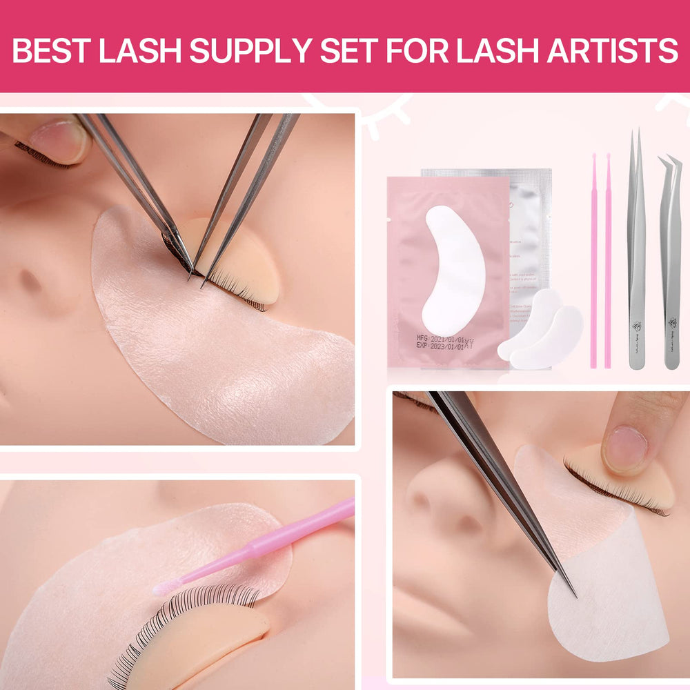 Pretty memory remover cream for safe practice lash removal.