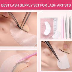 Pretty memory remover cream for safe practice lash removal.