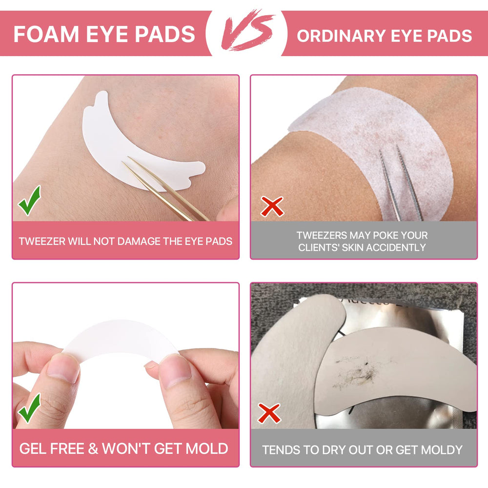 Pretty Memory lash-workspace-friendly eye pads streamline lash-extension sessions.
