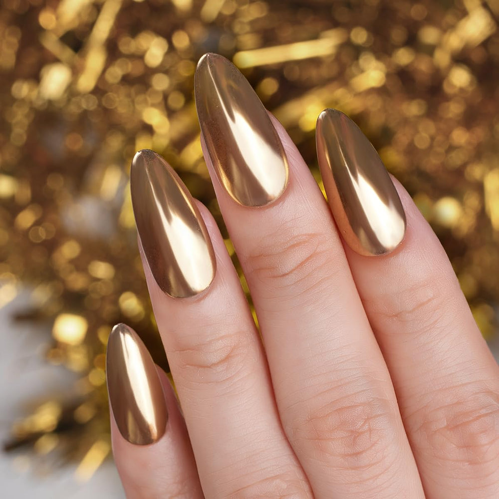 PrettyDiva powder used with UV LED cure for durable shine.