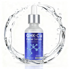 Prettypum GHK-Cu serum bottle ready for daily skin care