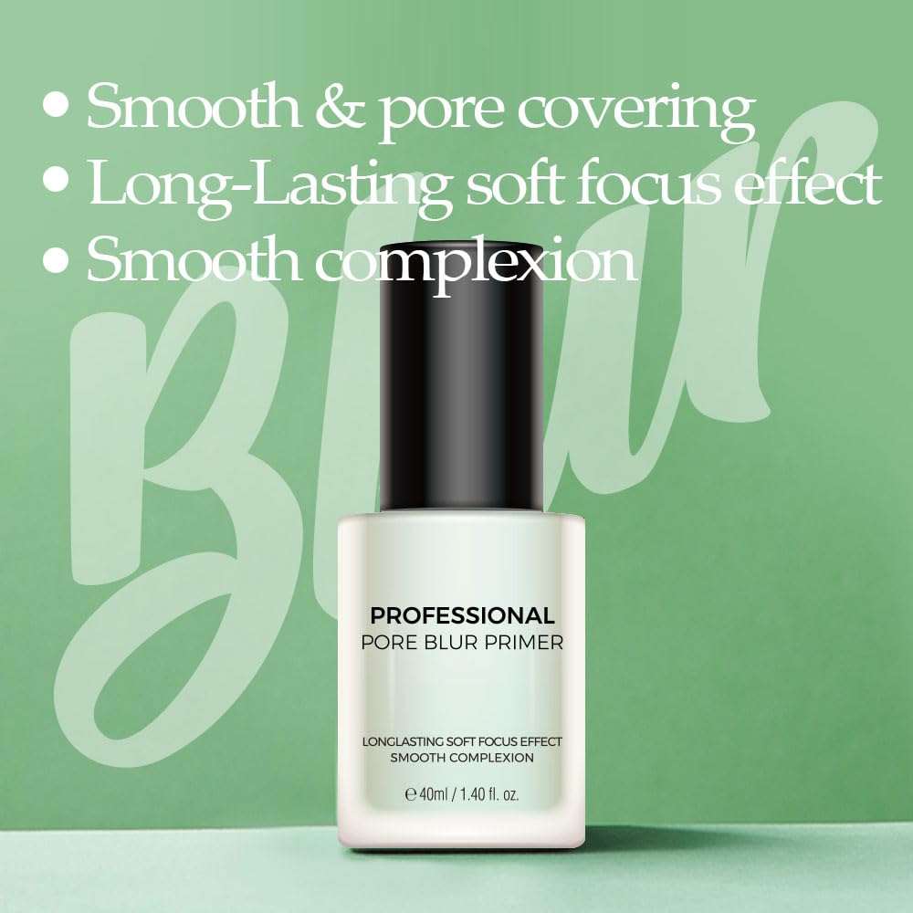 PRETTYSKIN Primer silicone-gel texture highlights silky, fast-absorbing base for long wear.
