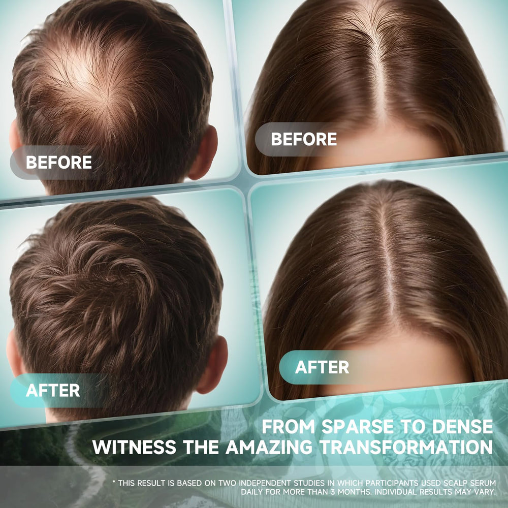 PRFTMK biotin hair thickening serum showcasing strand strengthening benefits