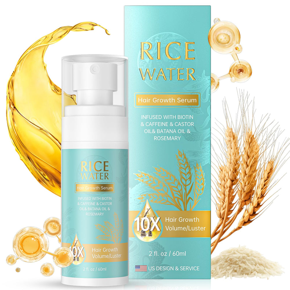 PRFTMK hair growth serum bottle with rosemary and rice water for fuller-looking hair