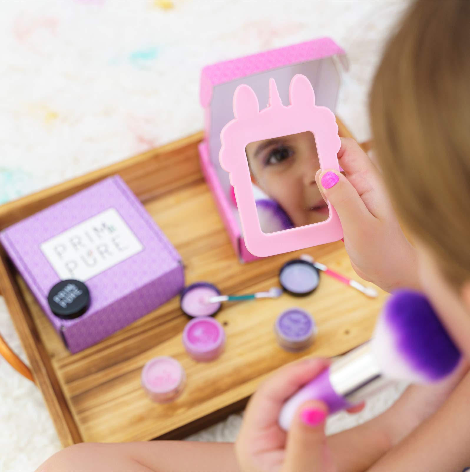 Prim and Pure safety ingredients label highlights clean, kid-friendly formulation