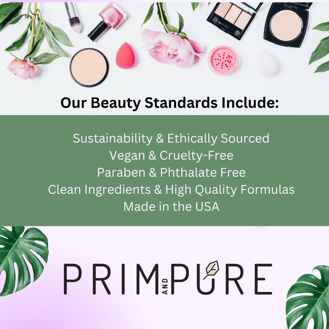 Prim and Pure sensitive eyes safe formula designed for comfortable wear.