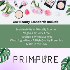 Prim and Pure sensitive eyes safe formula designed for comfortable wear.