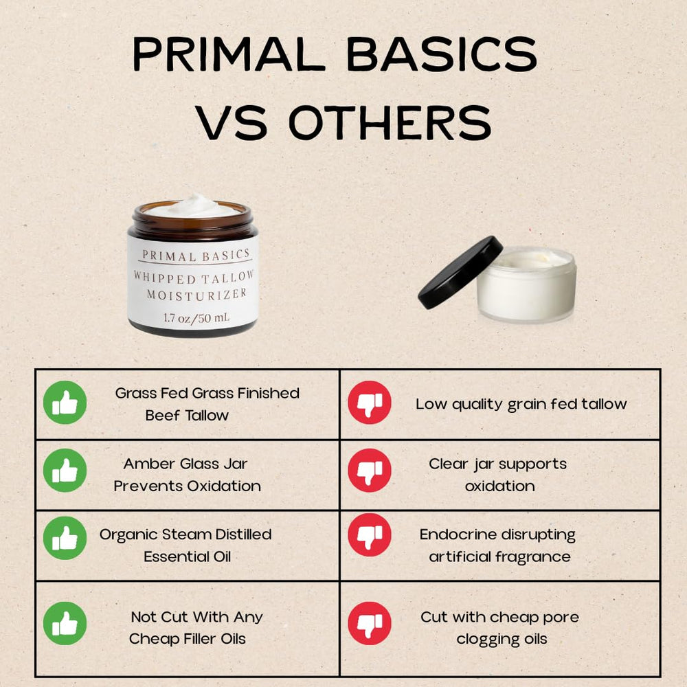 Primal Basics vanilla planifolia essential oil bottle emphasizing natural fragrance.