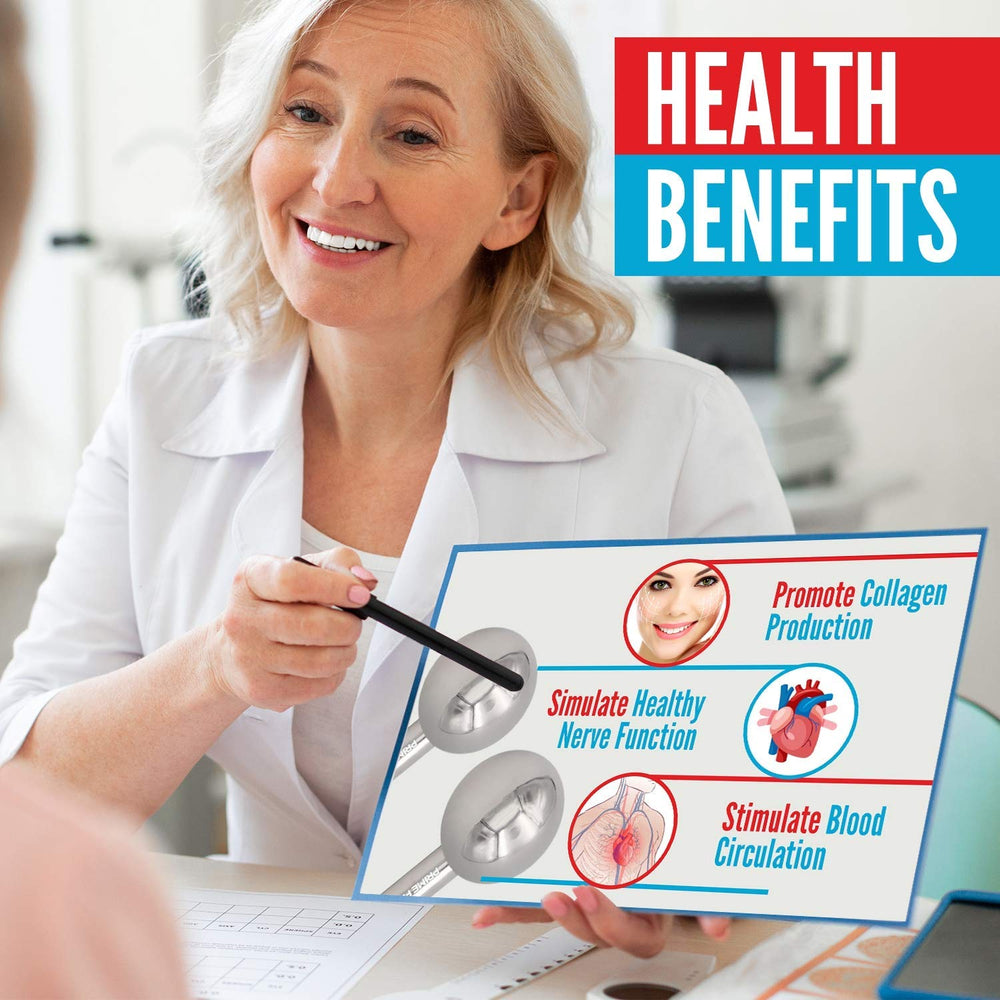 PRIME Fitness Cooling massage may help reduce dark circles and puffiness.