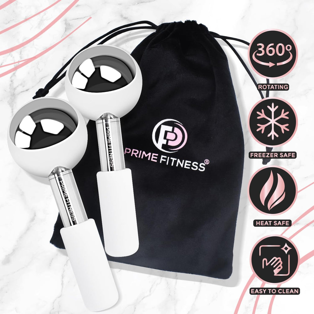 PRIME Fitness Ice Globes unbreakable steel construction ensures safe at-home use.