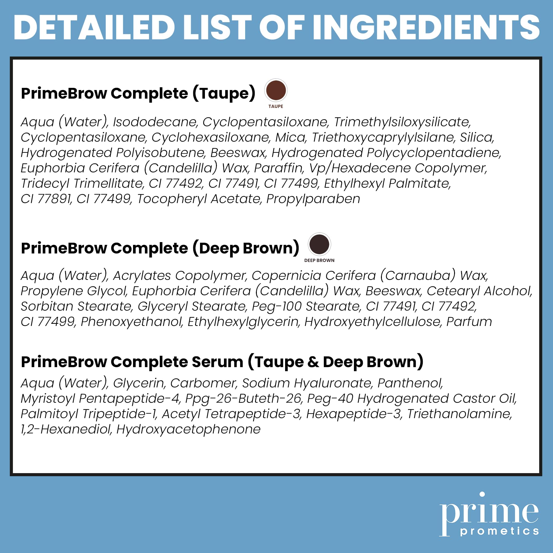 Prime Prometics PrimeBrow Complete mature-handed user grooming brows with ease.