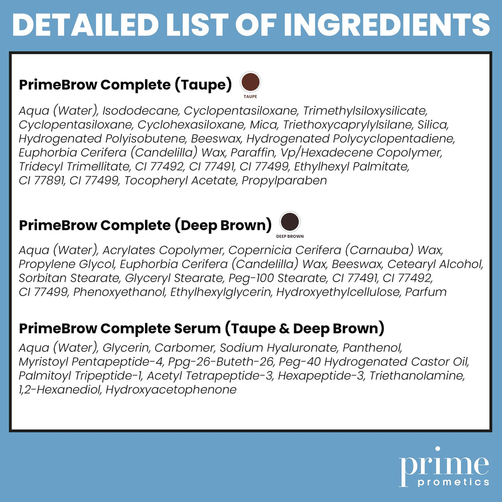 Prime Prometics PrimeBrow Complete mature-handed user grooming brows with ease.