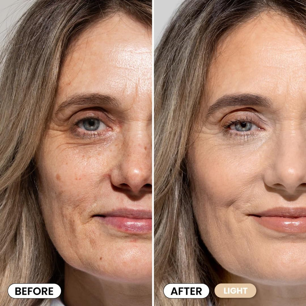 PrimePrometics PrimeSkin CC+ Cream pores blurred for a smooth, even complexion.