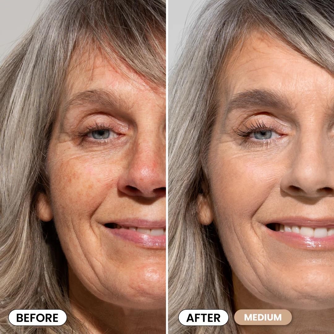 PrimePrometics PrimeSkin CC+ Cream swatches reveal natural-tone blend.