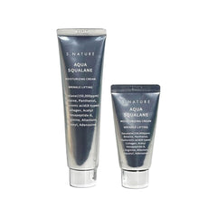 Priming Water Squalane Cream jar closeup showing rich moisture for all skin types