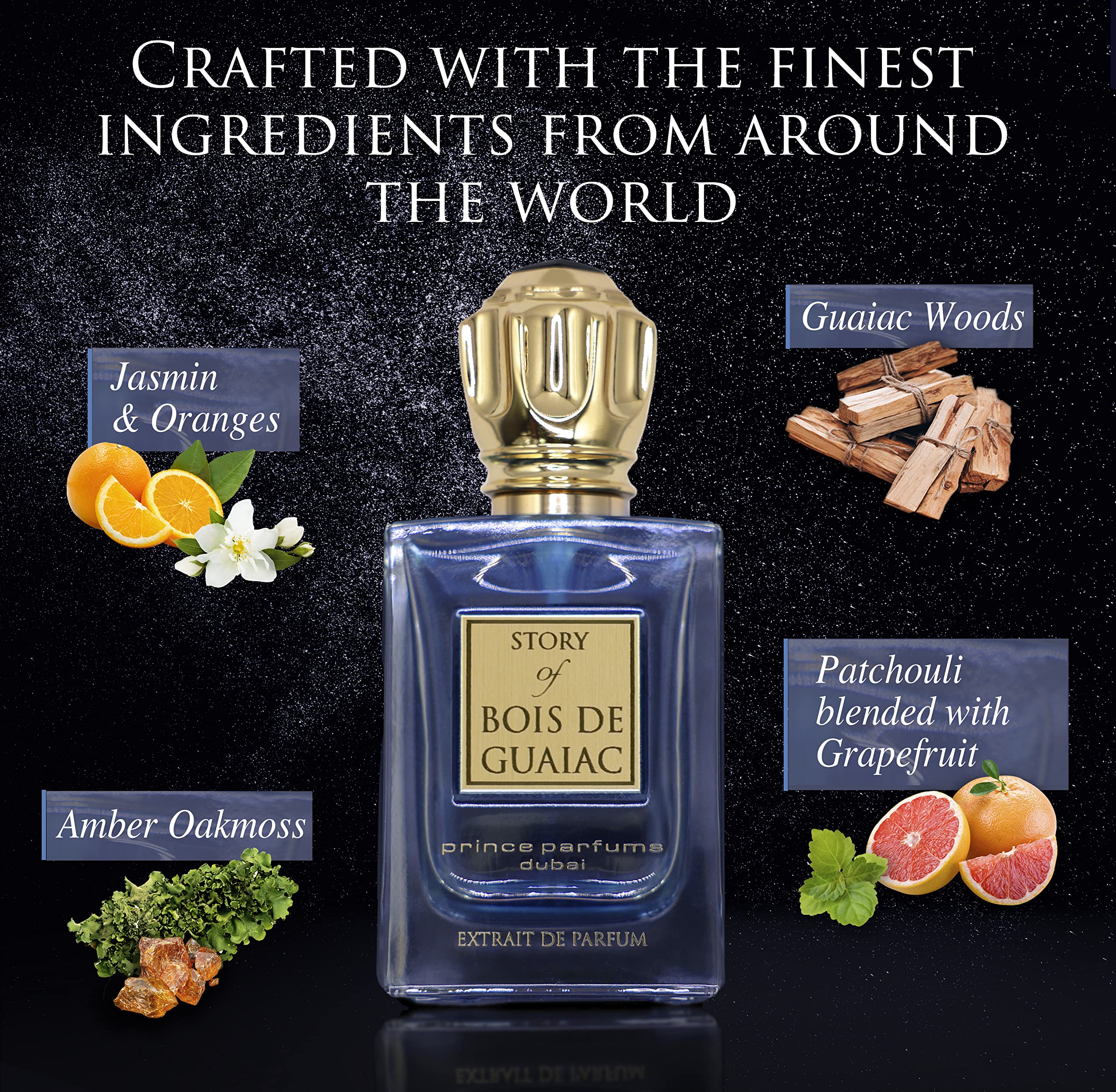 Prince Parfums Dubai Azura Bergamot bottle capturing citrus freshness for daily wear