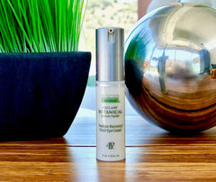 Principal Secret reclaim botanical eye cream packaging for daily eye care routine.