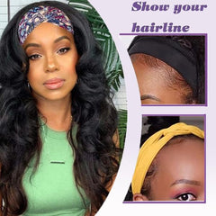 Prisyfab natural hairline look provides a seamless appearance.
