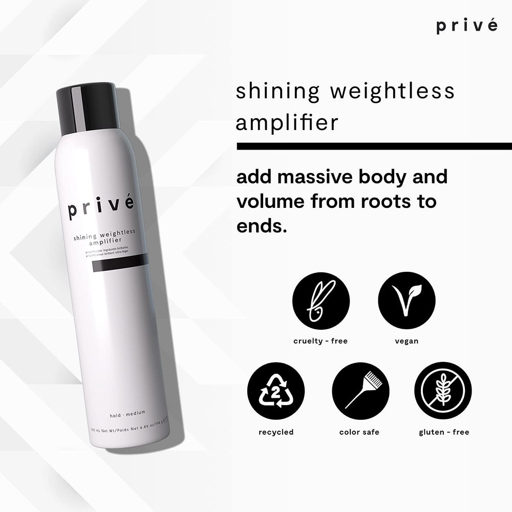 Prive Mousse Lift Racines Cheveux : soulève les racines sans résidu
