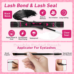PRO LASHBEAUTY Manga lash remover for gentle cleanup of clusters
