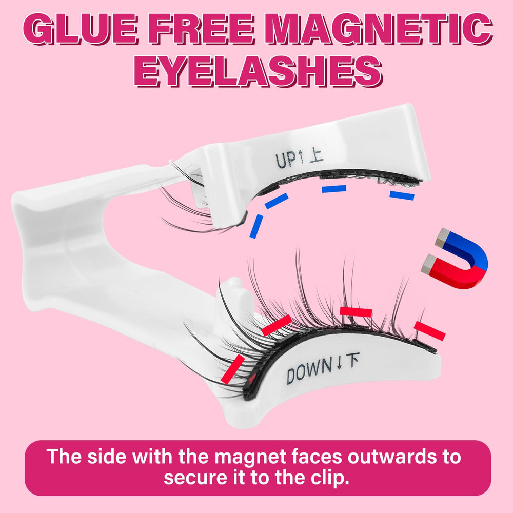 PRO LASHBEAUTY reusable magnetic lashes you can reuse with care.