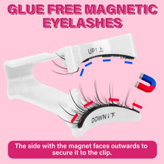 PRO LASHBEAUTY reusable magnetic lashes you can reuse with care.