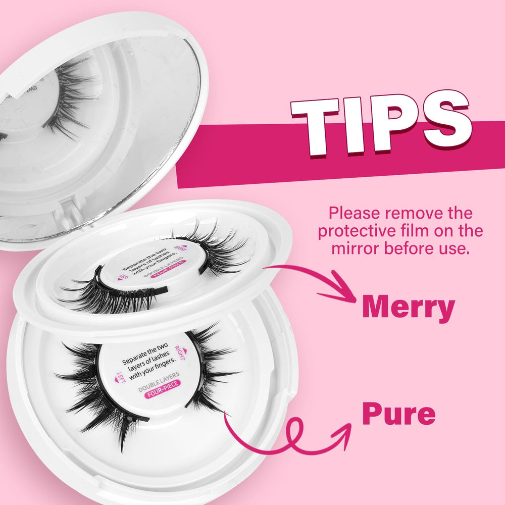 PRO LASHBEAUTY travel kit with magnetic lashes for on-the-go touch-ups.