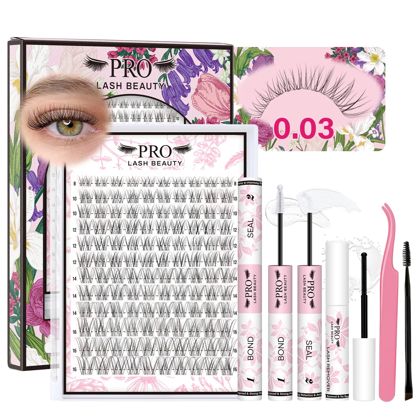 PRO LASHBEAUTY Venus Kit packaging showcases a beginner-friendly lash solution.