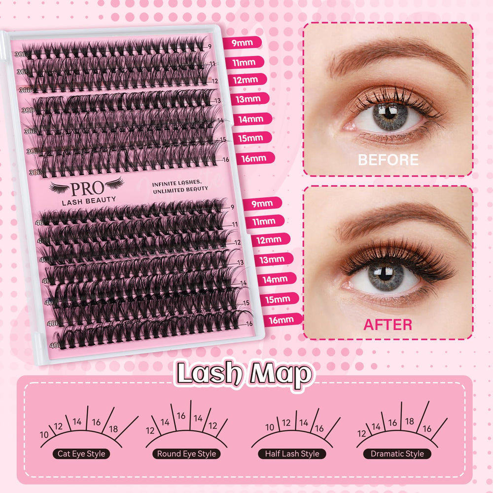 Waterproof lash applicator by PRO LASHBEAUTY for precise placement