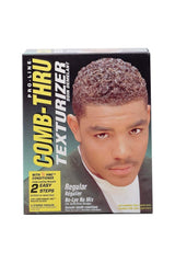 Pro-Line Thru Comb pack of 3 with ergonomic grip for smooth grooming.