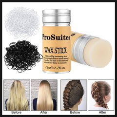 ProSuites Rubber bands bundle with 500 clear bands for versatile styling.