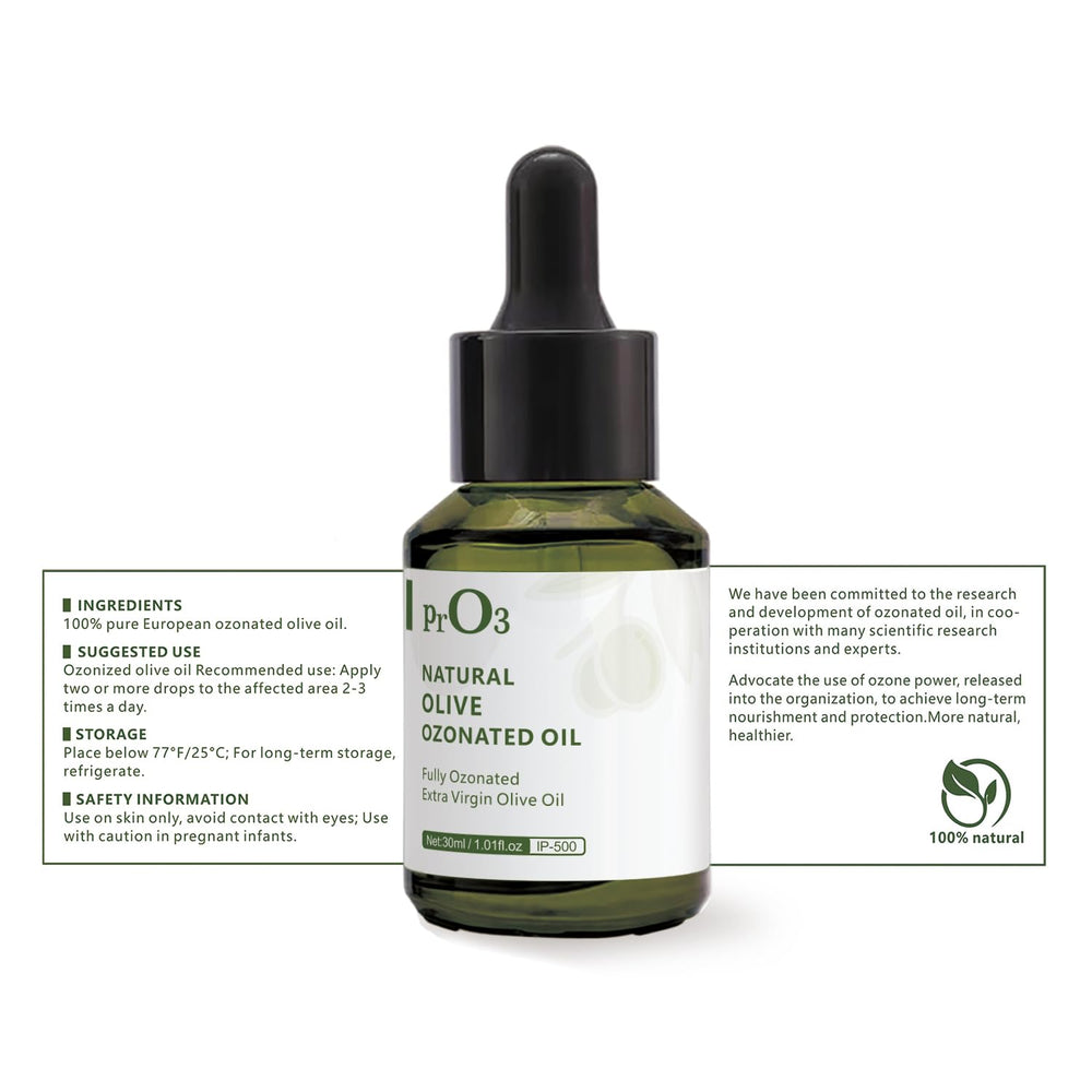 PrO3 packaging display image emphasizes premium natural ingredient.