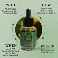 PrO3 premium European sunflower oil vial emphasizes purity for skincare