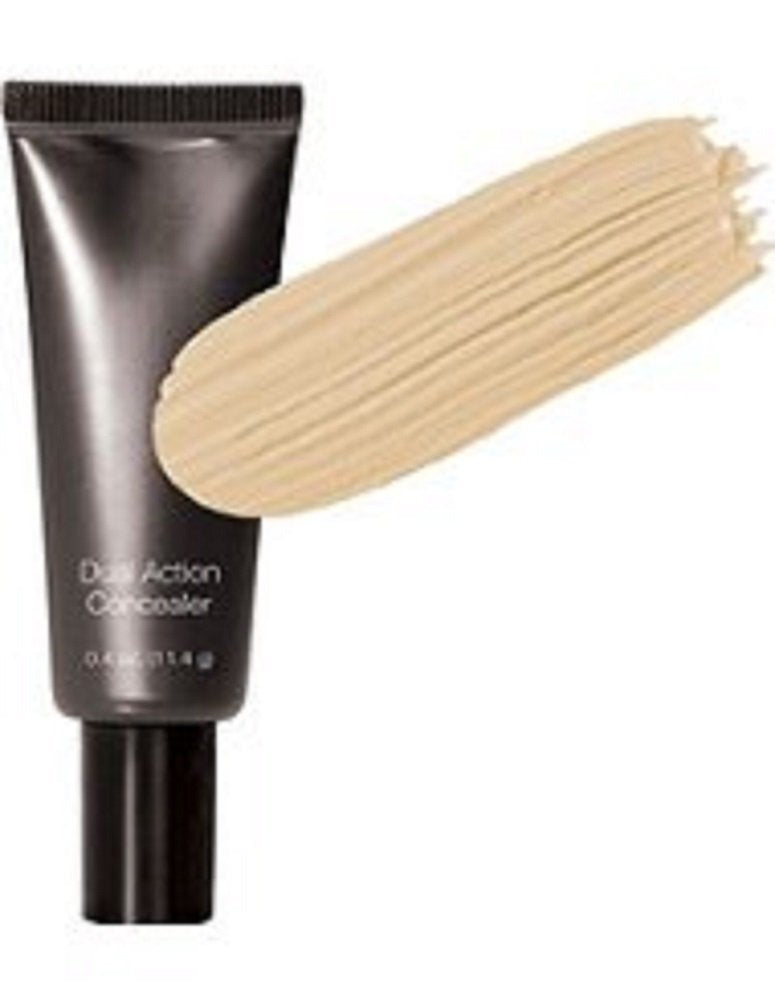 Probeautyco concealer texture close-up shows smoother skin tone.