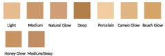 Probeautyco Mineral Sheer Tint closeup shows SPF 20 protection and dewy natural finish.