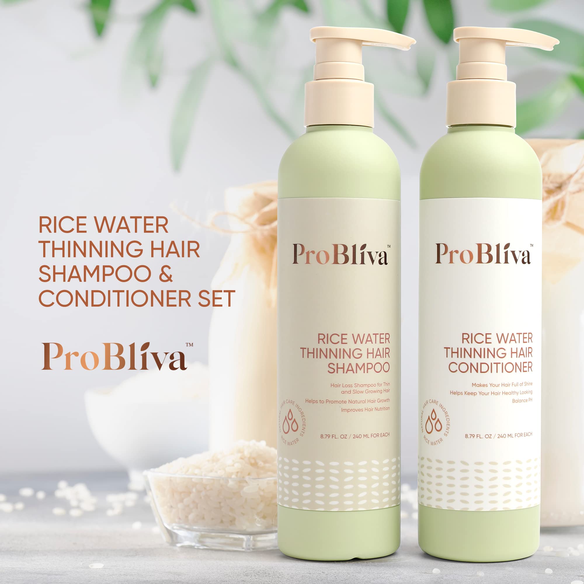 ProBliva Color-treated hair care scene emphasizes gentle cleansing.