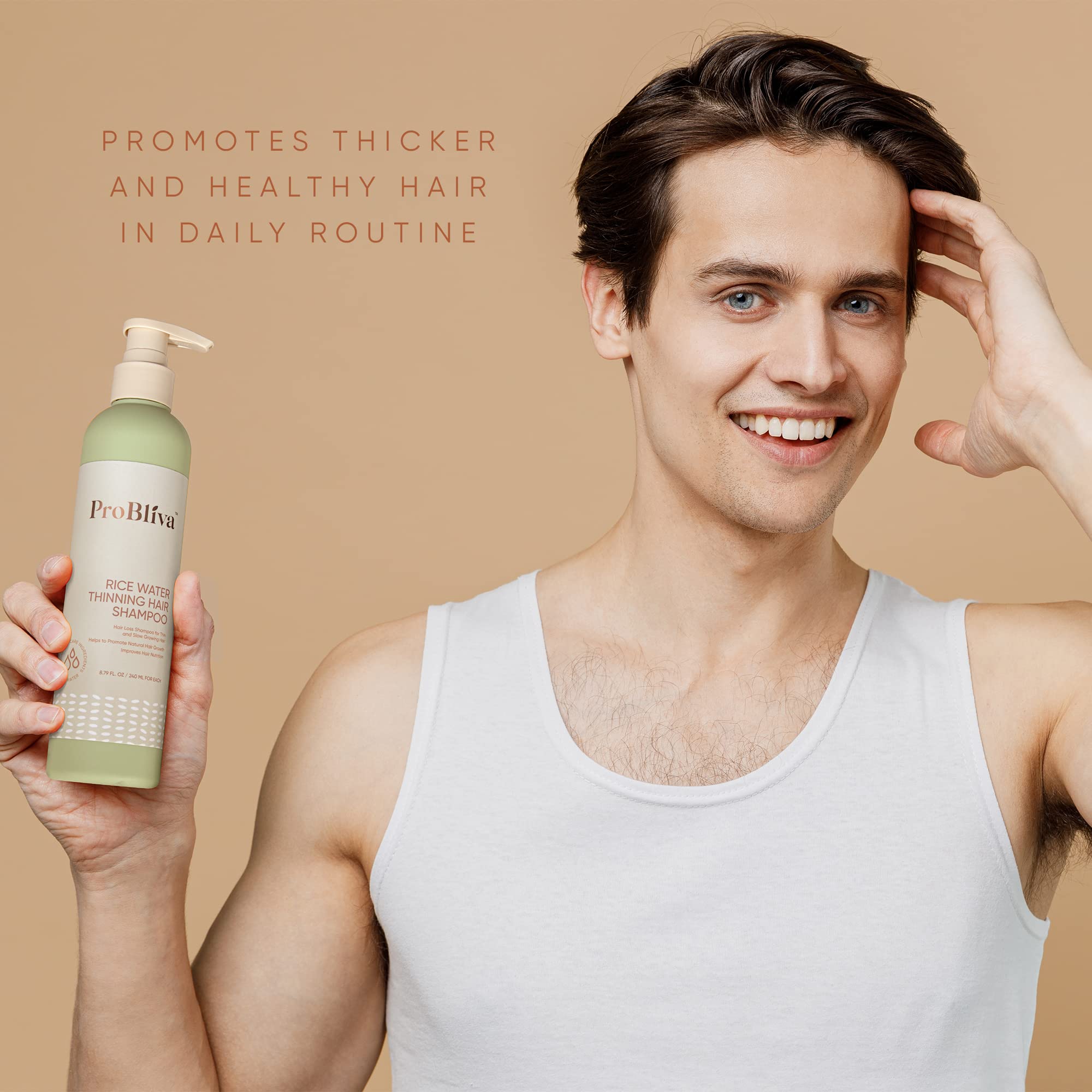 ProBliva Green packaging label signals eco-friendly daily care.
