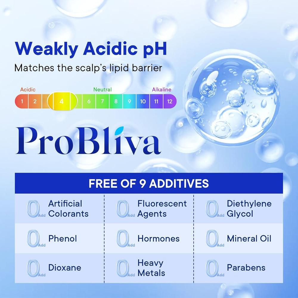 Tea tree, rosemary, and peppermint in ProBliva ingredients for a refreshing cleanse.