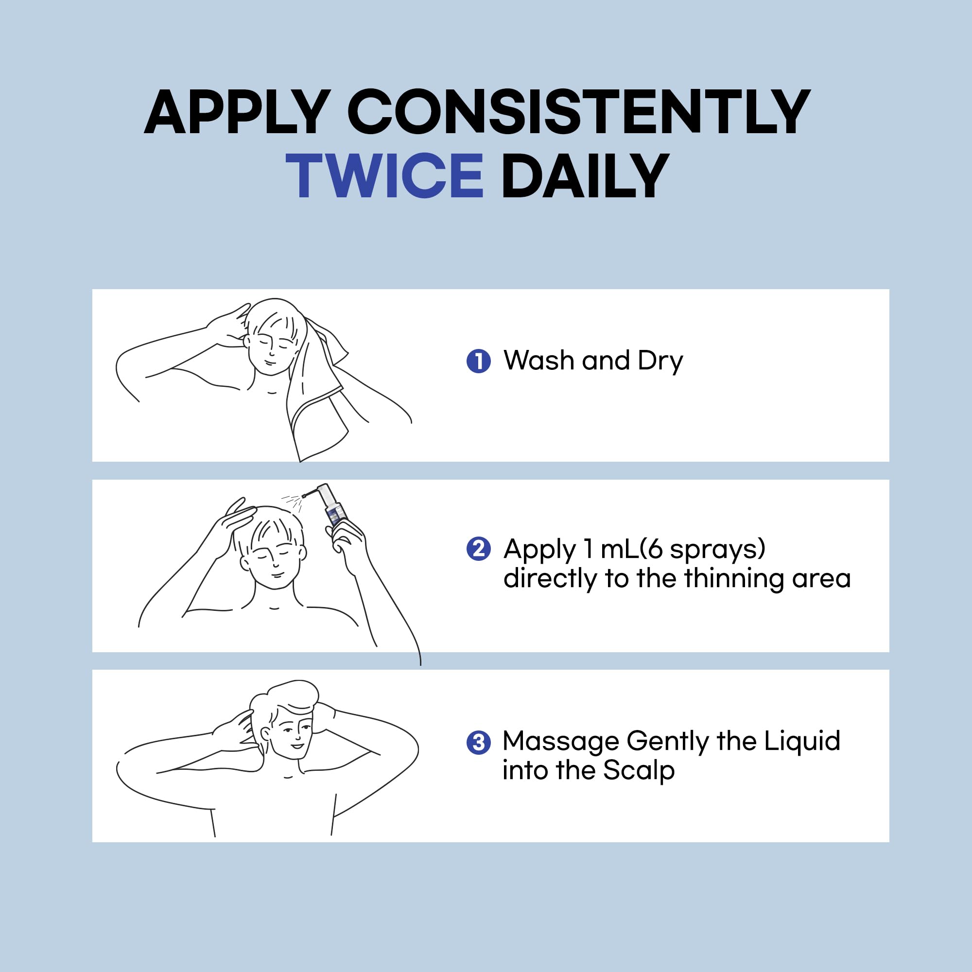 ProBliva user applying spray in morning routine for daily use