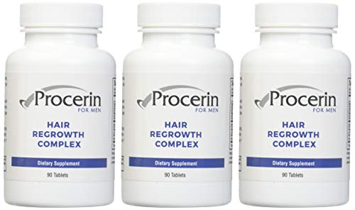 Procerin tablets close-up showing capsules for daily hair-care routine.