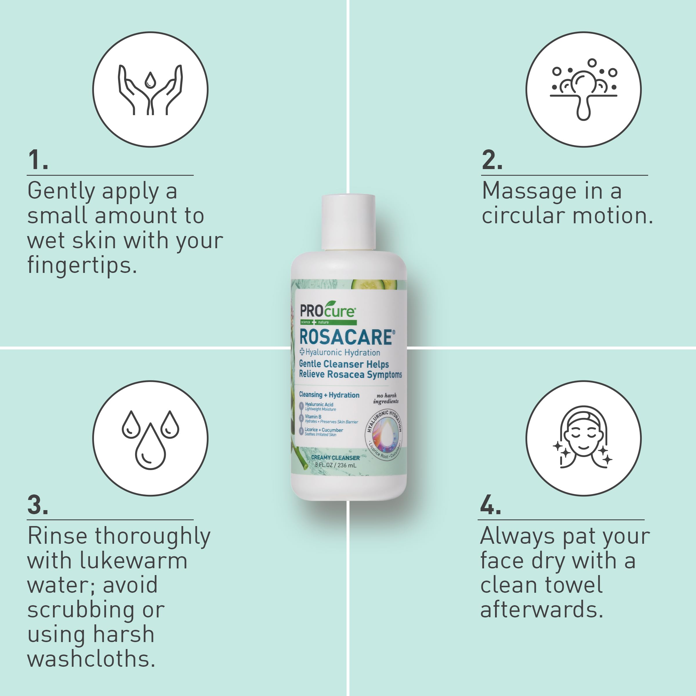 HYALURONIC ACID ingredient close-up highlighting hydration support.
