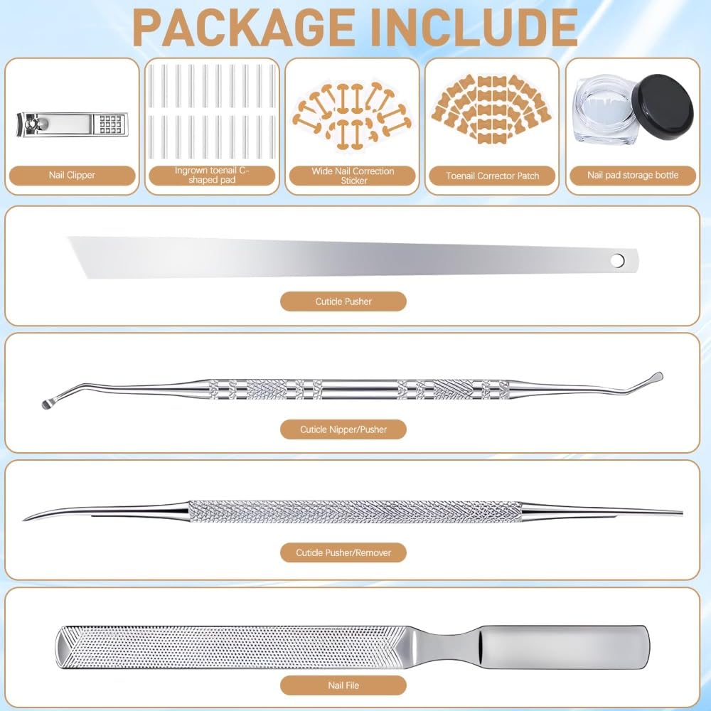 Professional Pedicure Tools ingrown toenail kit lifter tools enable precise nail care
