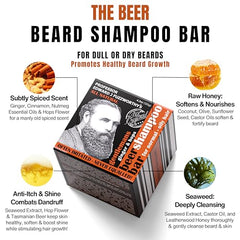 Body wash use with Gentlemans Beer Shampoo Bar refreshing Tasmanian formulation