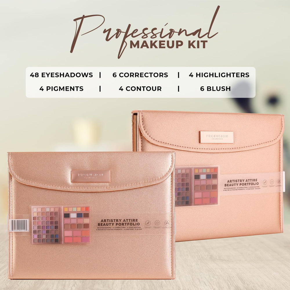 Profusion Cosmetics full-face makeup kit collection for versatile looks