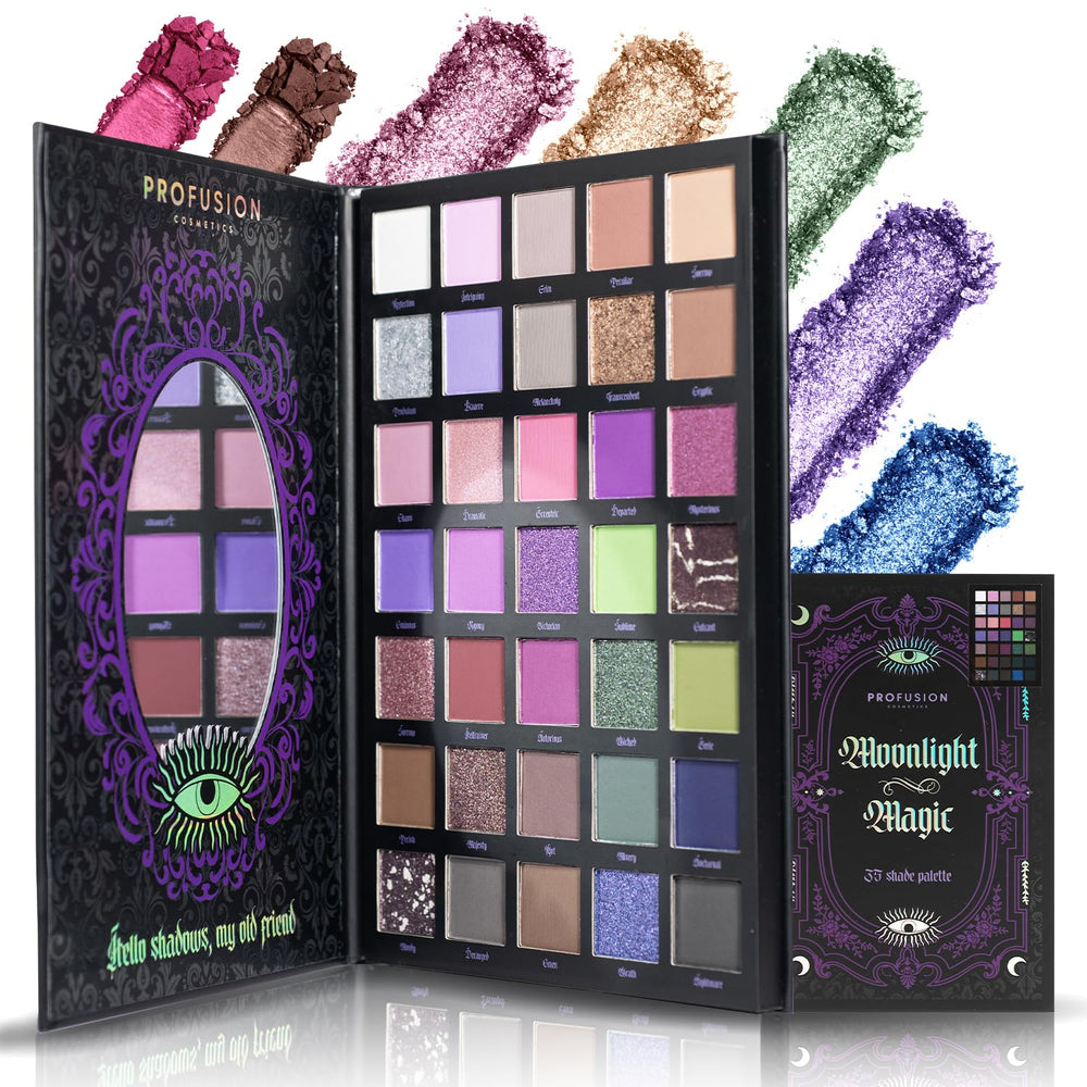 Profusion Moonlight Magic palette open for versatile day-to-night looks