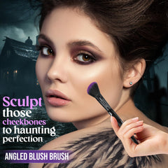 Profusion Mystic Blend angled blush brush ideal for precise sculpting and natural flush.